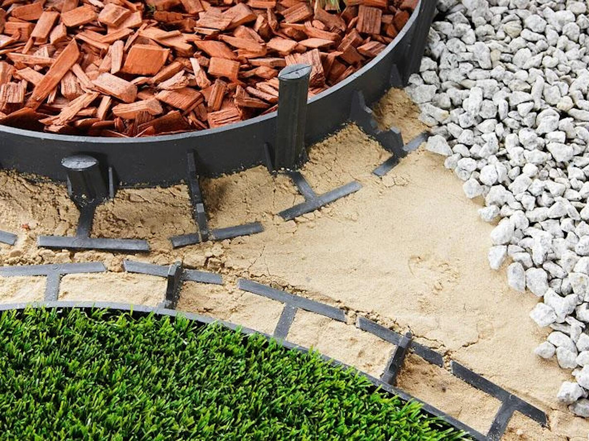 Продажа пластикового бордюра в Осьмино