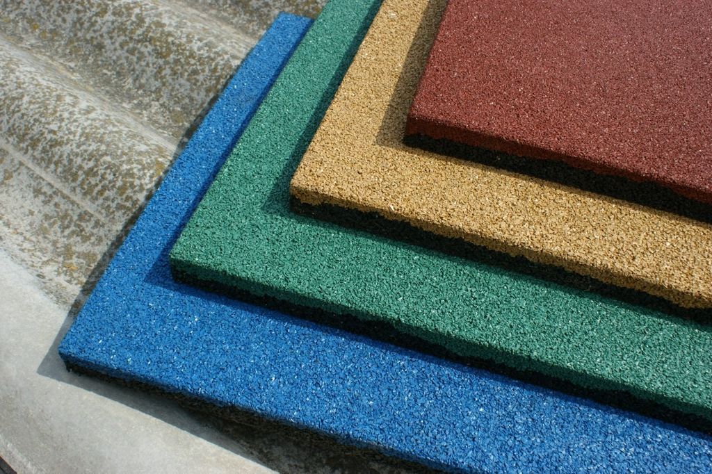 Продажа резиновой тротуарной плитки в Осьмино